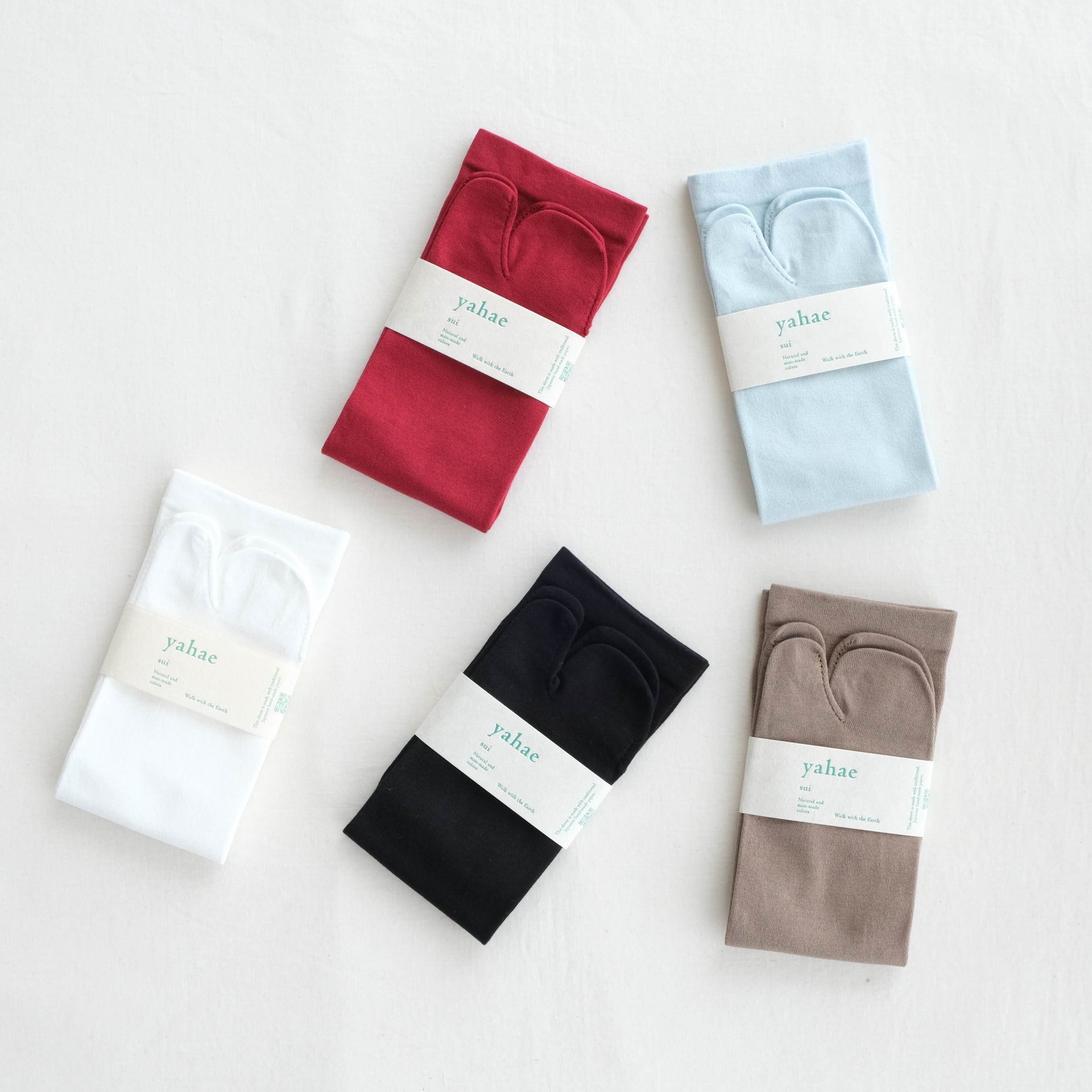 4-1004 | Organic Cotton Rubber Free Tabi Socks
