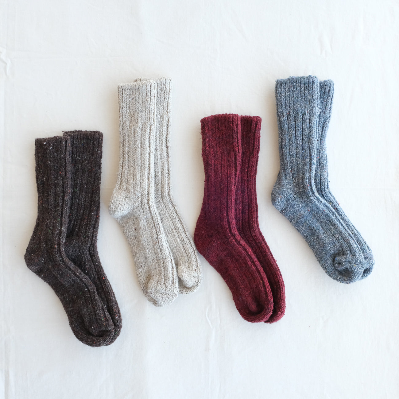 4-4012|Recycled Wool Low Gauge Socks