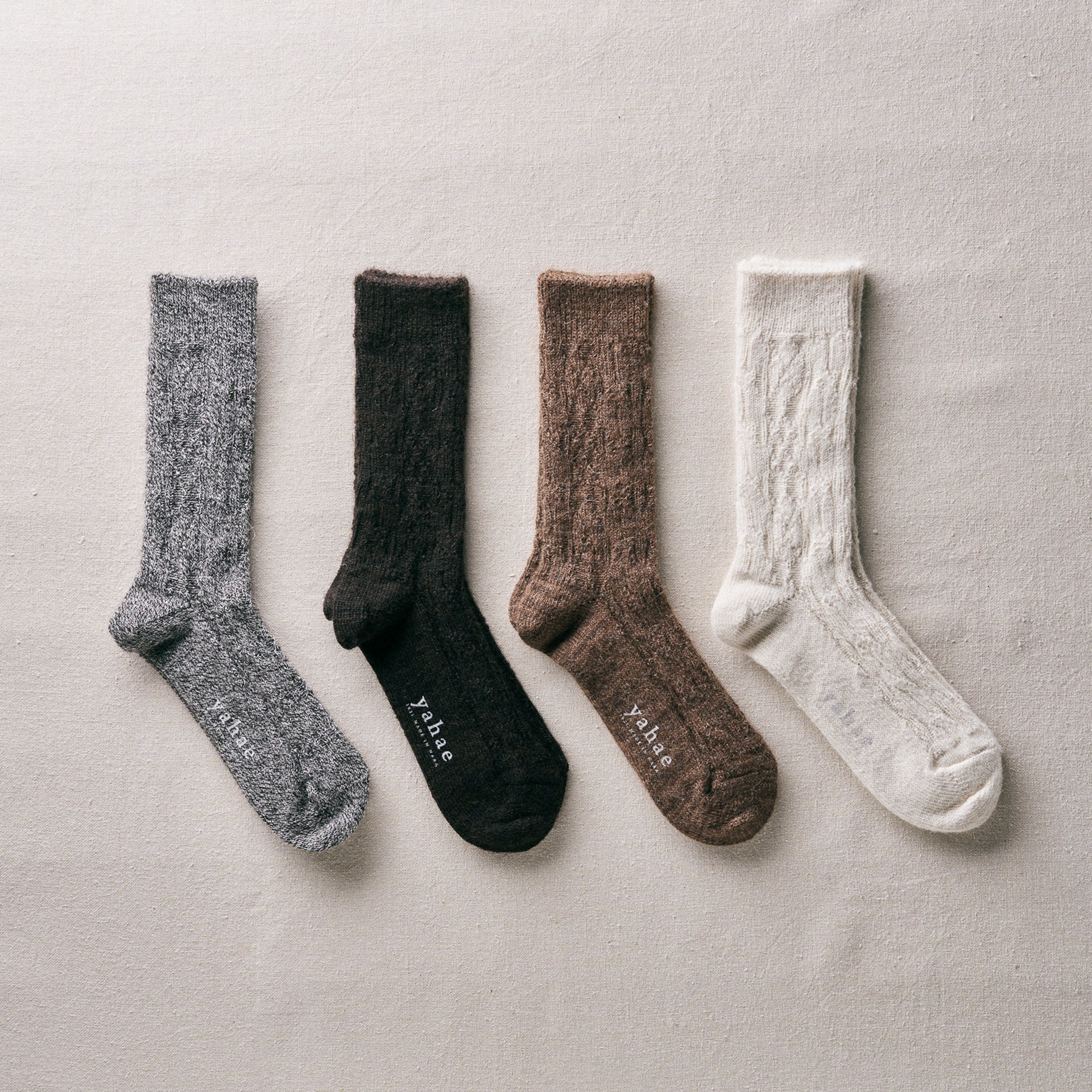 7-5008|ALPACA CABLE PATTERN SOCKS
