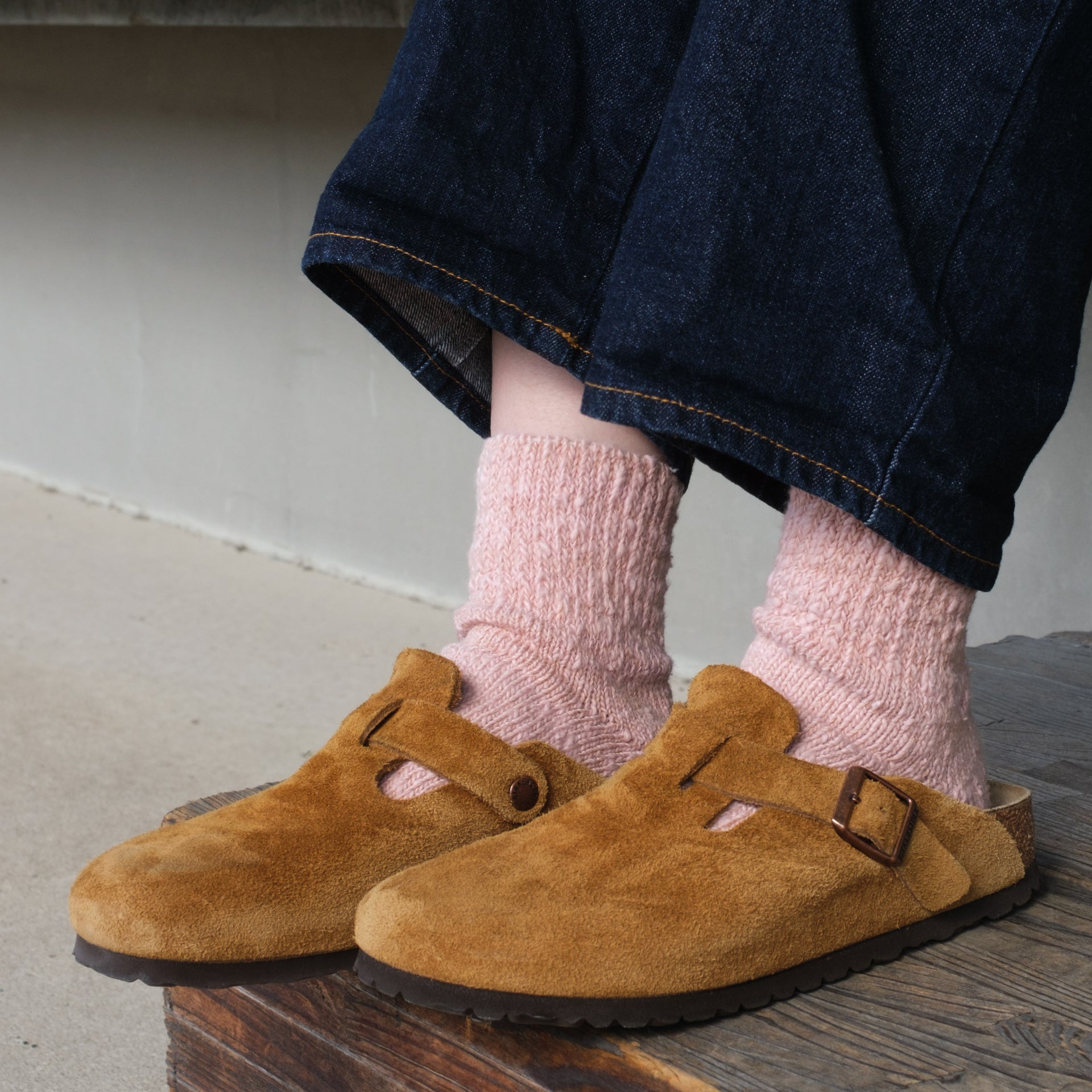 4-1007｜"Garabou" Organic Cotton Ankle Socks