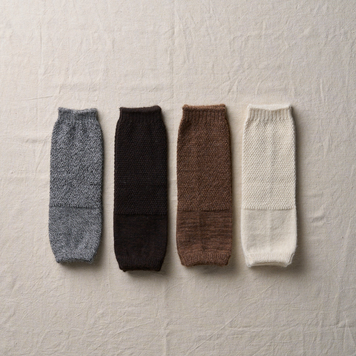 7-5009｜ALPACA MOSS STITCH WARMER
