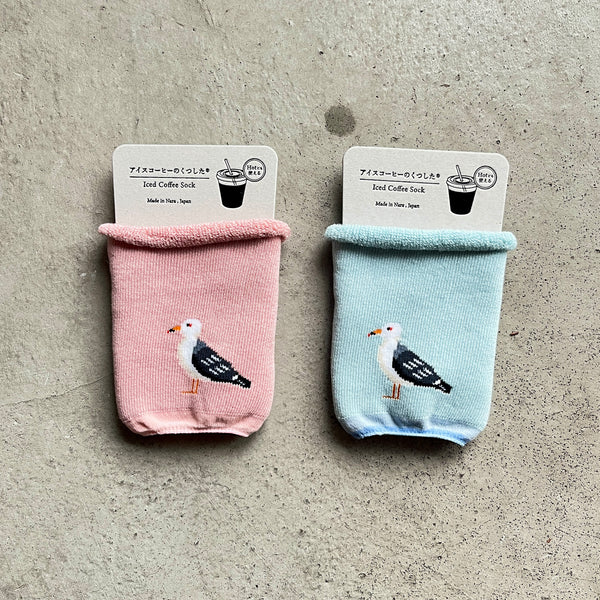 6-1009｜アイスコーヒーのくつした　ウミネコ