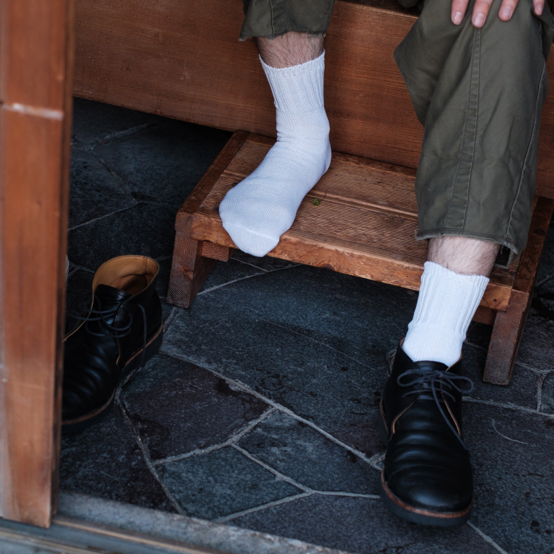 7-5022 | "Washi" Organic Cotton Ankle Socks