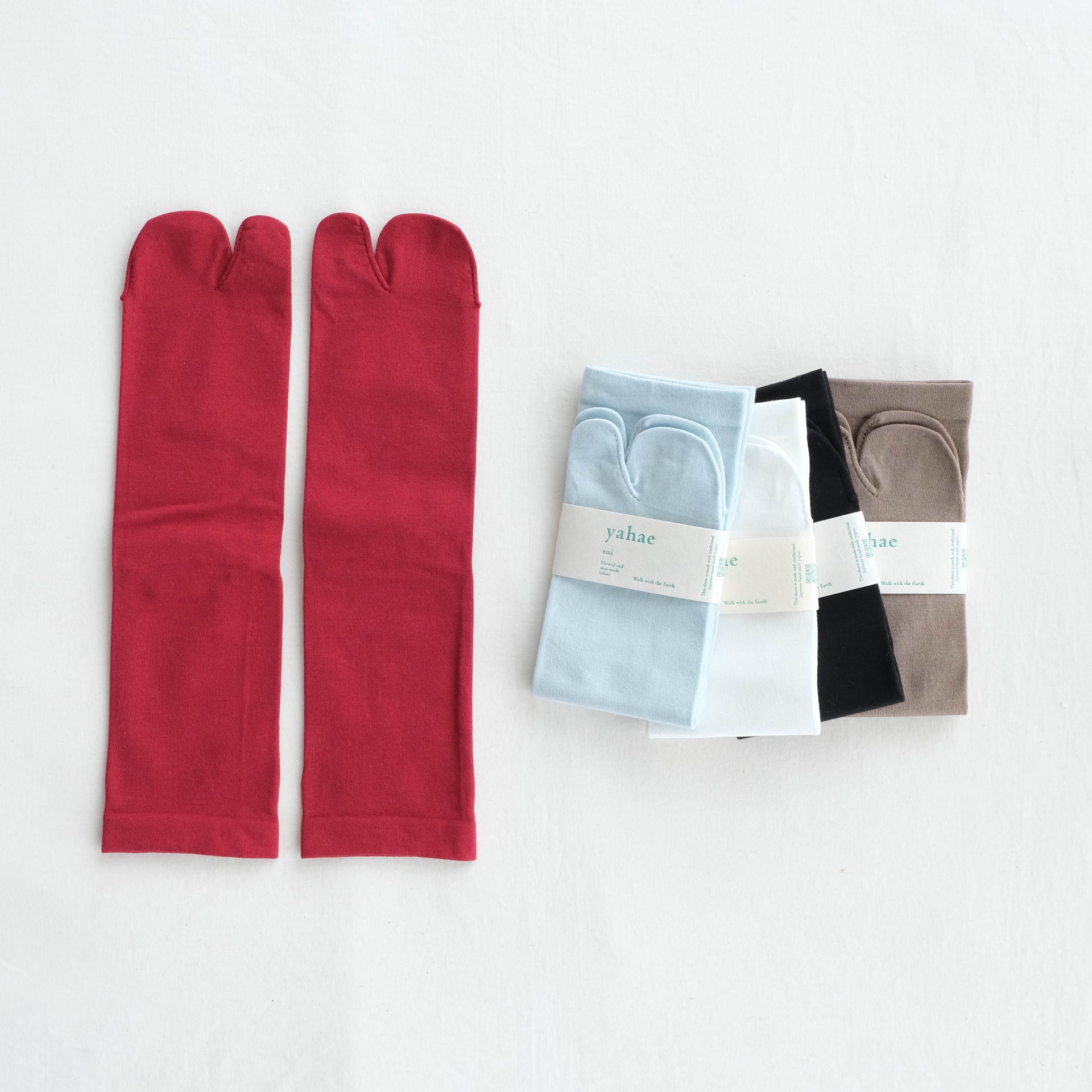 4-1004 | Organic Cotton Rubber Free Tabi Socks