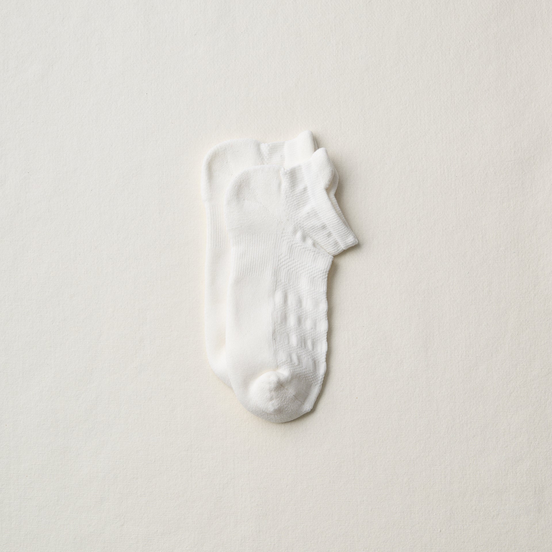 4-1005｜Organic Cotton Pile Sole Sneaker Socks