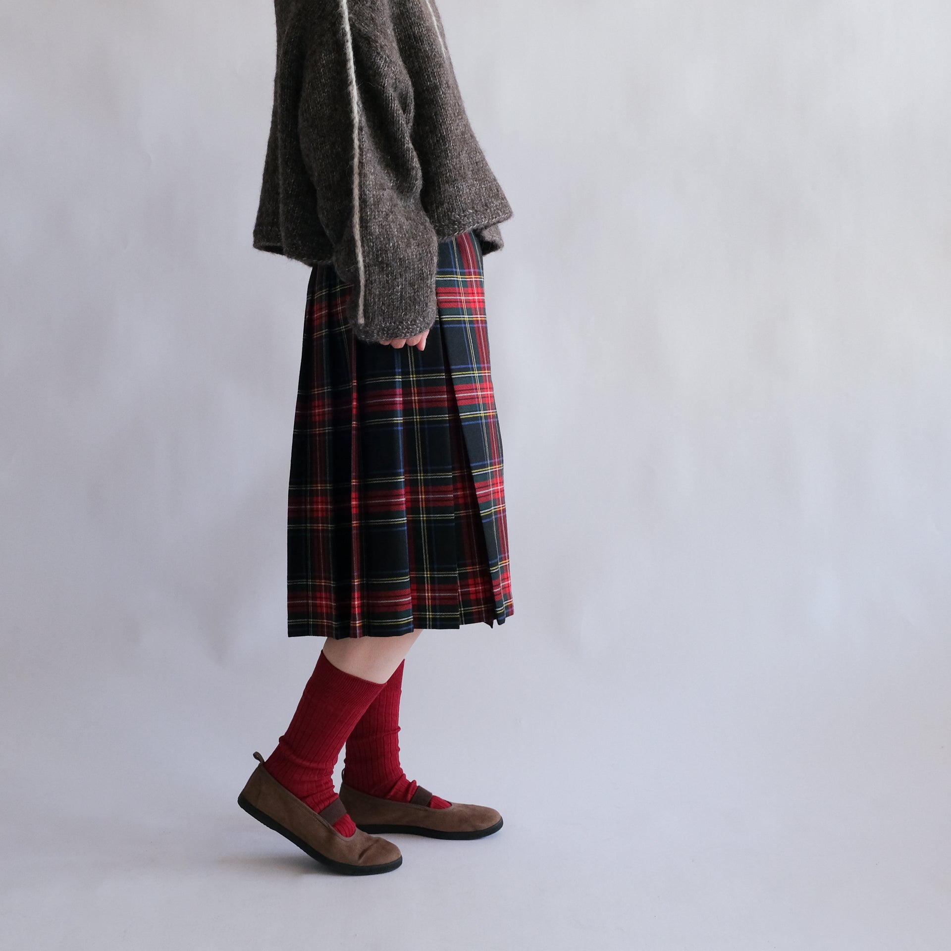 4-1002｜Organic Cotton Ribbed Socks