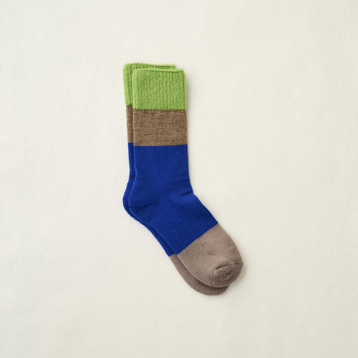 4-4027｜Wool Pile Sole Socks