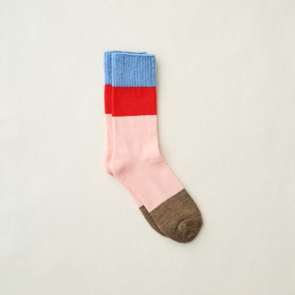 4-4027｜Wool Pile Sole Socks
