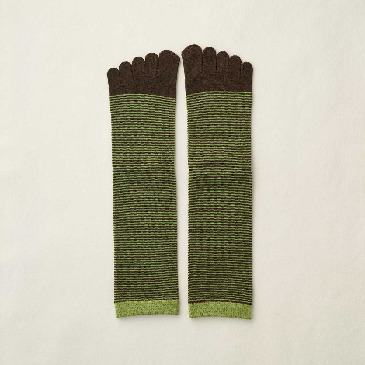 4-4040｜Wool Toe Stripes Socks