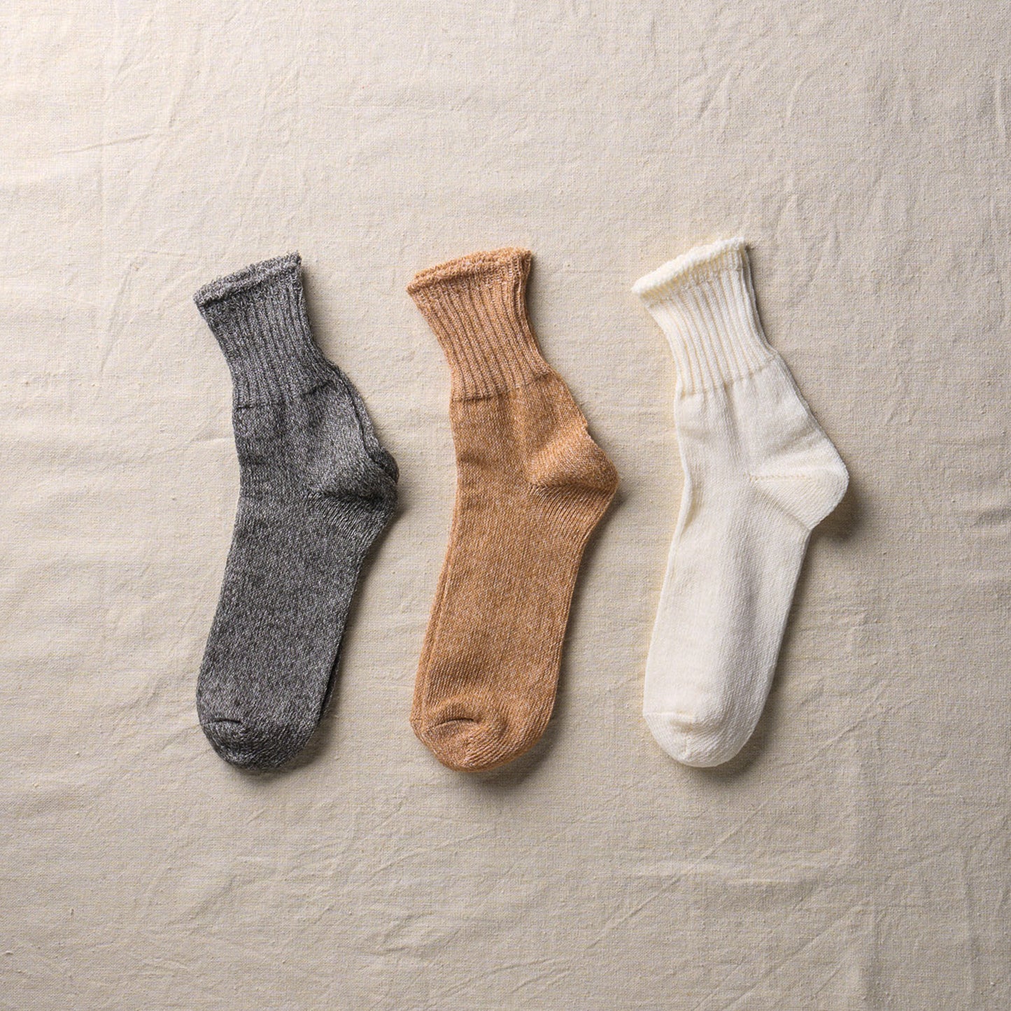 yahae |"Washi" Organic Cotton Ankle Socks | 7-5022