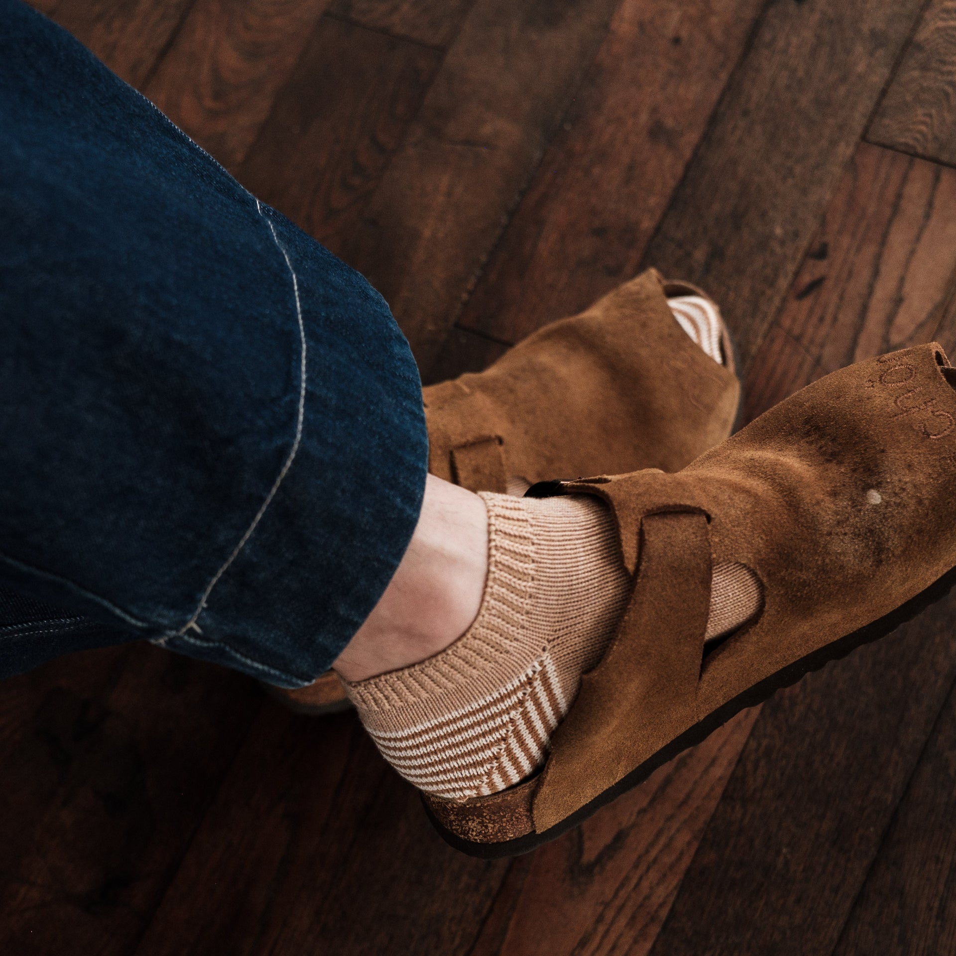 7-5013 | Organic Cotton Linen Sneaker Socks