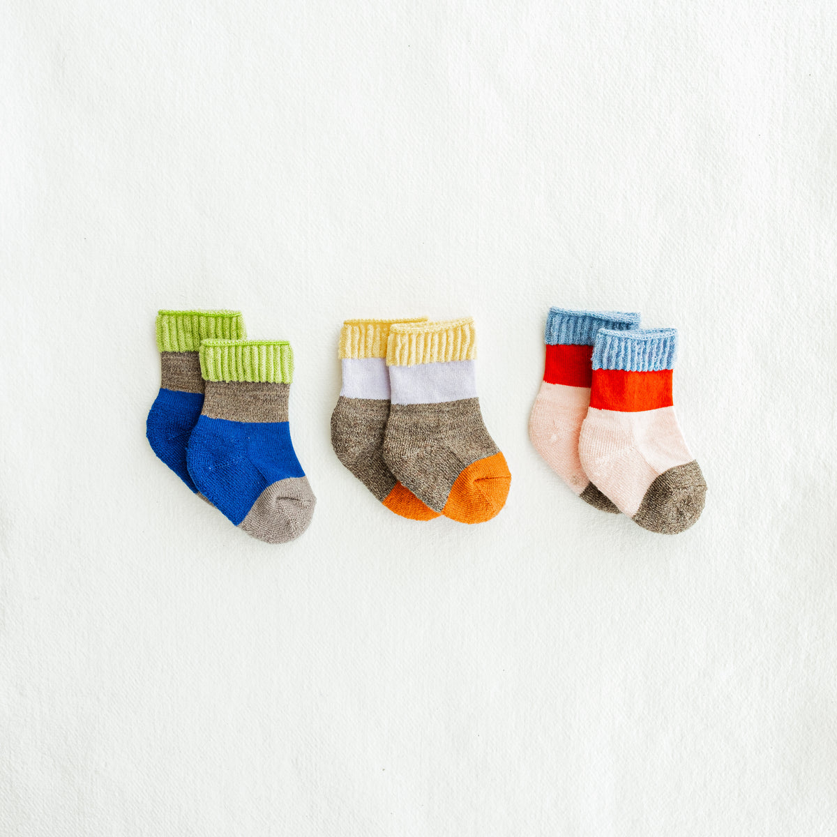 4-8001｜Wool Pile Sole Socks For Baby