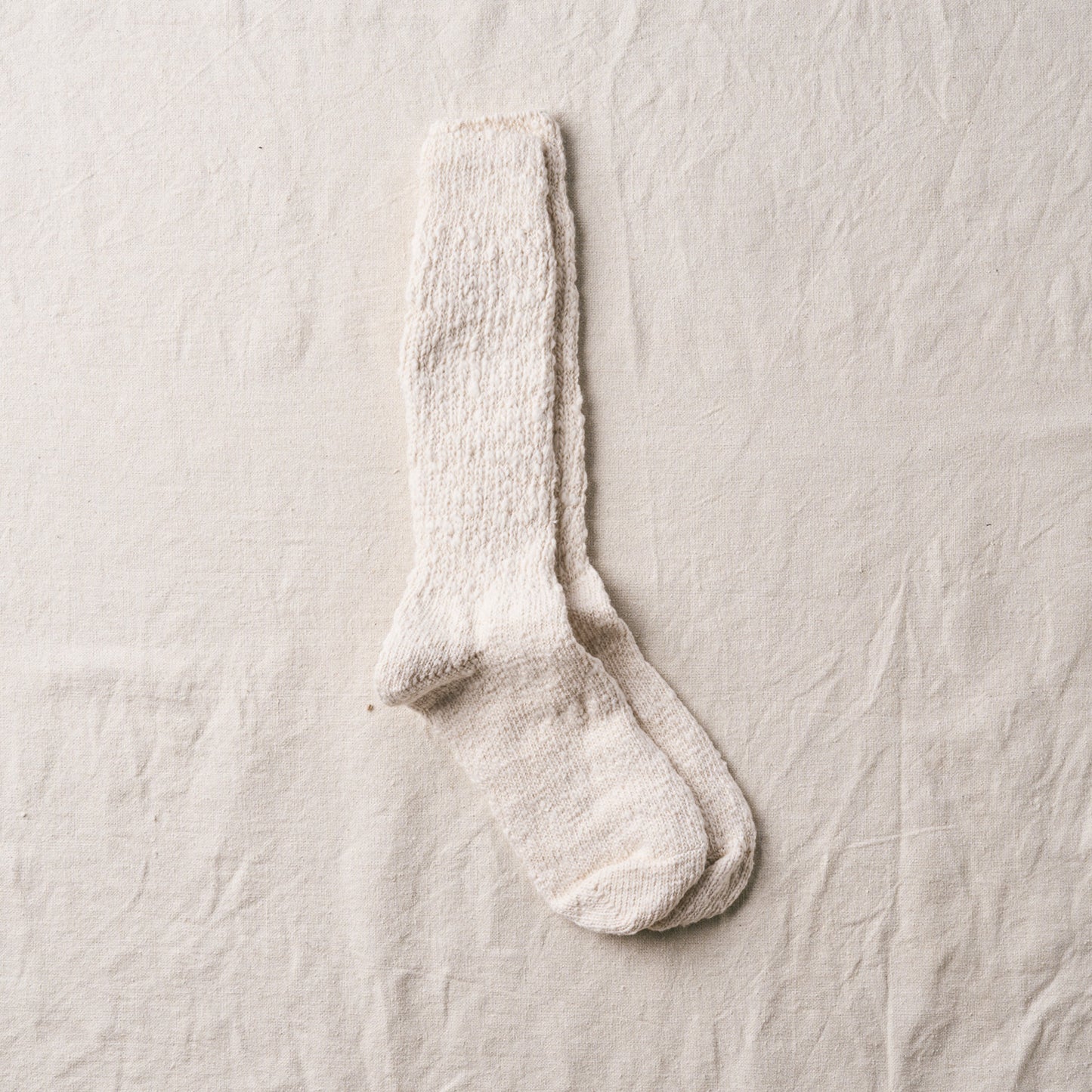 7-6000｜"GARABOU" ORGANIC COTTON SLIPPER SOCKS