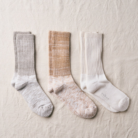 7-5003｜ORGANIC COTTON PILE SOCKS