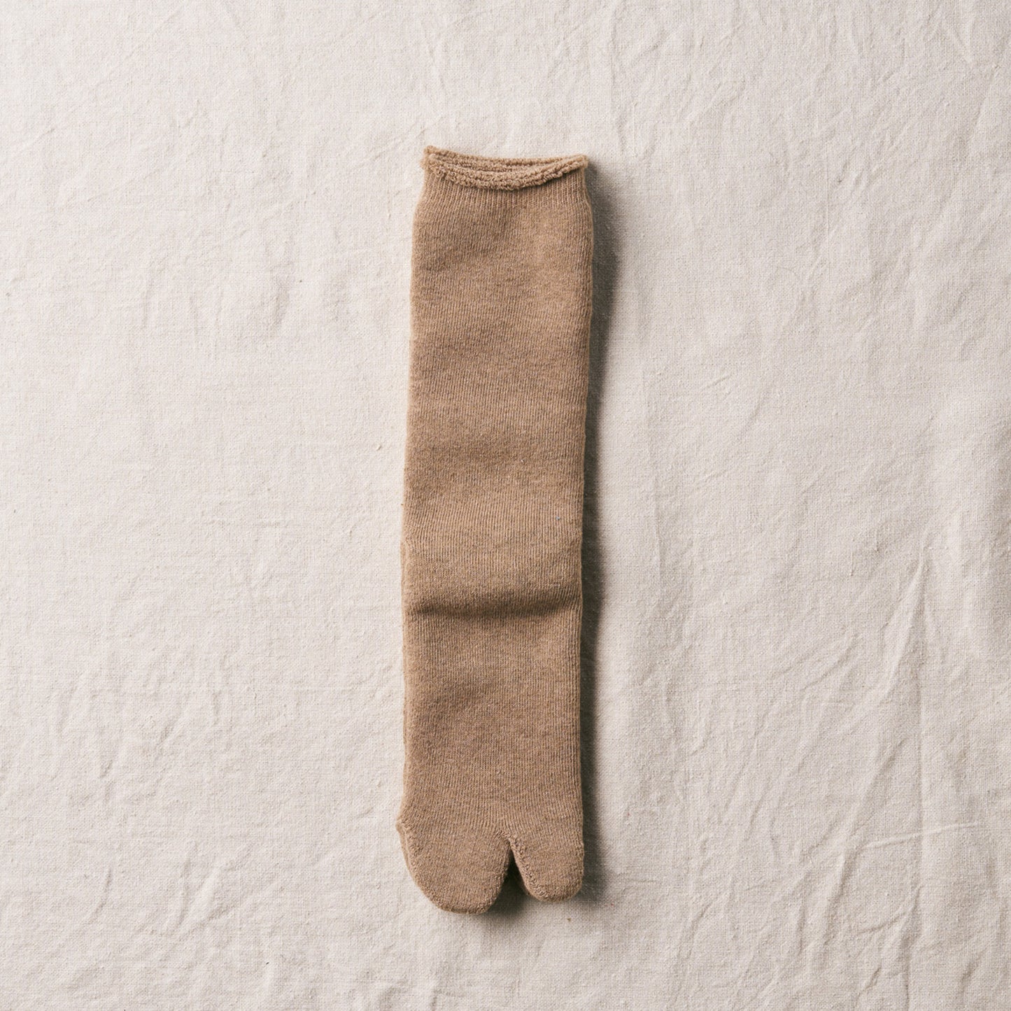 7-5005｜ORGANIC COTTON BLENDED YAK PILE TABI SOCKS