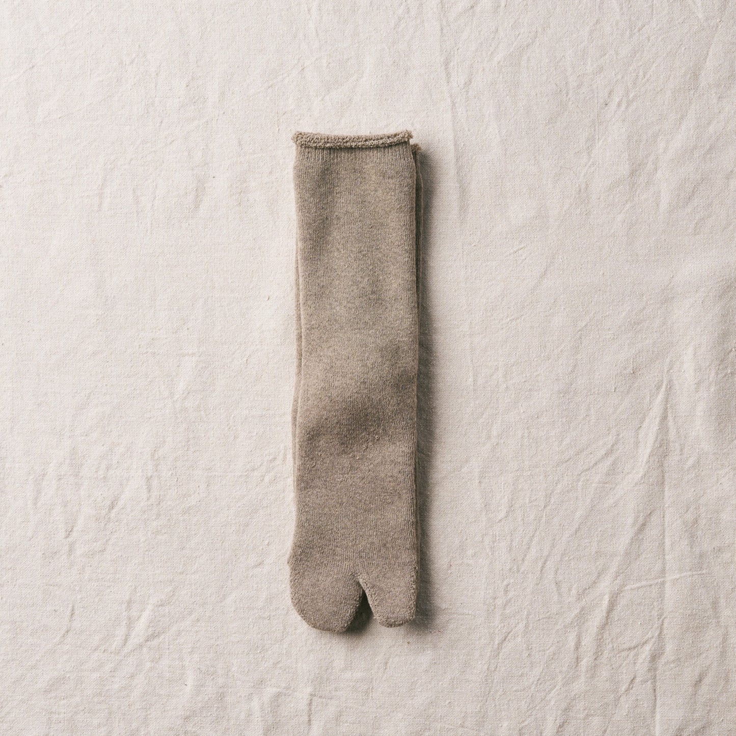 7-5005｜ORGANIC COTTON BLENDED YAK PILE TABI SOCKS