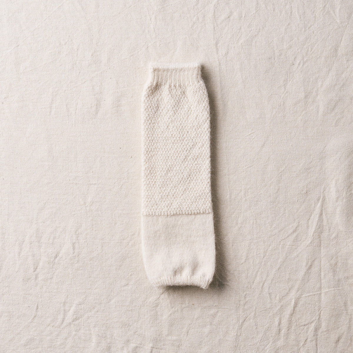 7-5009｜ALPACA MOSS STITCH WARMER