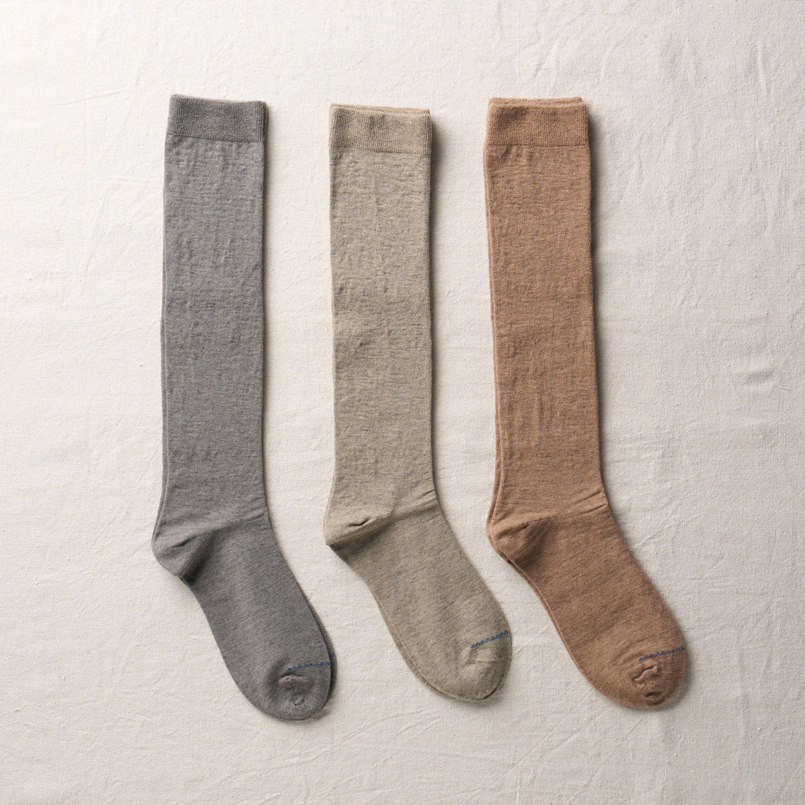 7-5017｜Organic Cotton Blended Yak Knee Socks