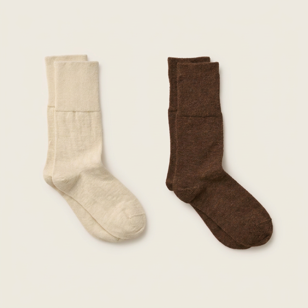 7-5032｜Baby Alpaca Fine Gauge Socks