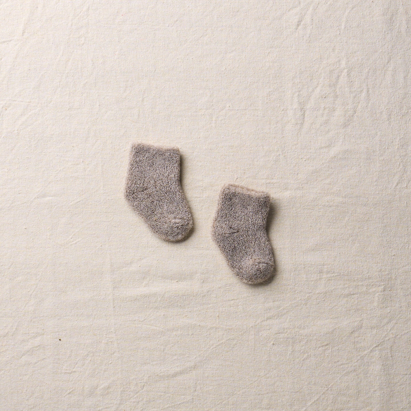 7-6600｜ORGANIC COTTON BLENDED YAK PILE SOCKS FOR BABY