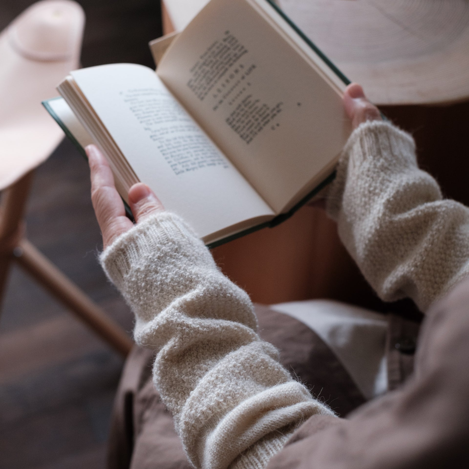 7-5009｜ALPACA MOSS STITCH WARMER