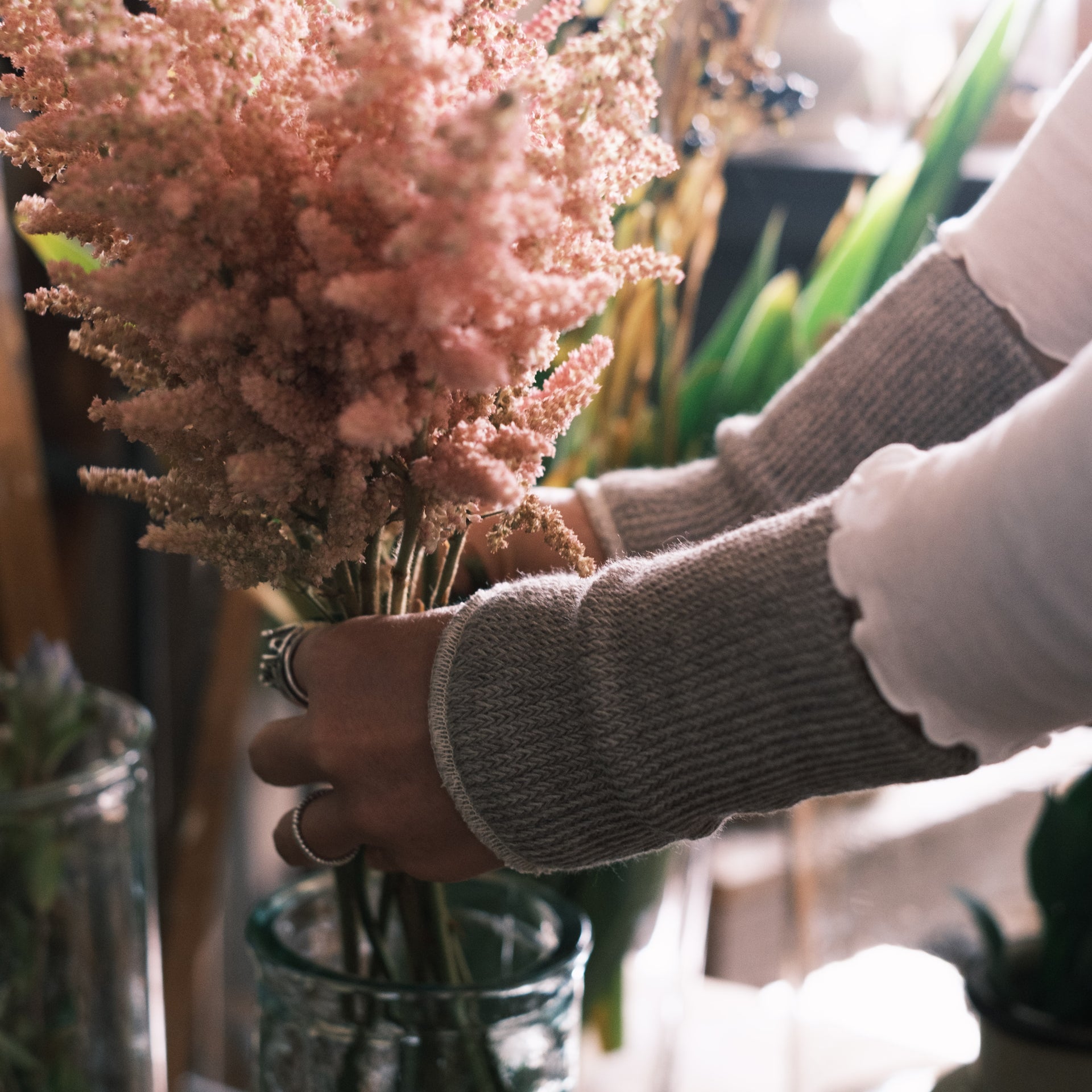 8-0814｜スーピマ×ヤク ショートウォーマー