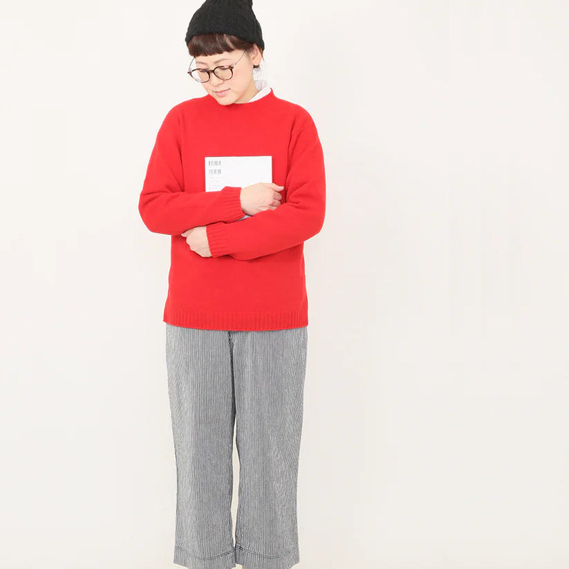 to touch｜OTA07-02　マチがあるクルーニット