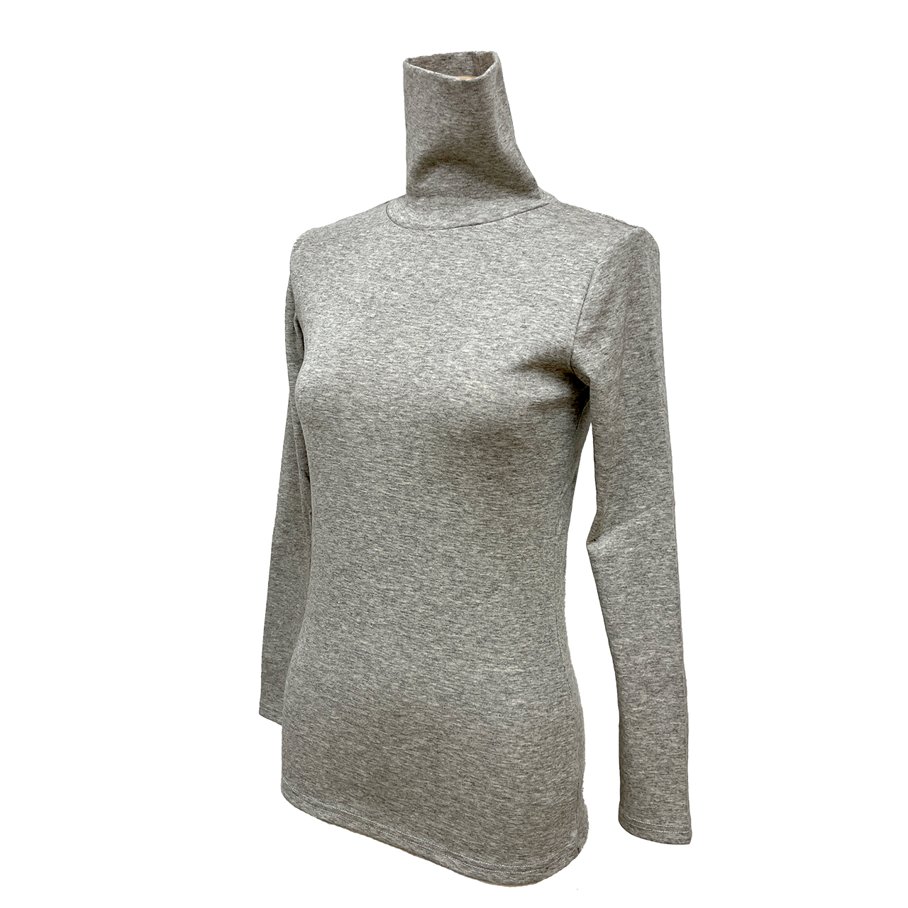 ORGANIC GARDEN｜P-20812　ヤクリブタートル長袖