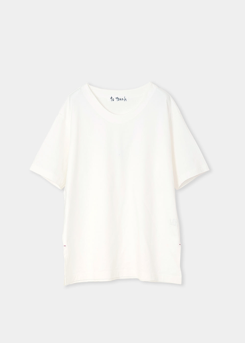to touch | TO24C08  ドライコットン天竺VネックTシャツ