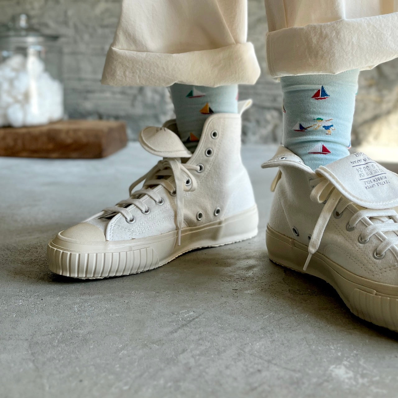 5-5008｜Organic Cotton Little Boats