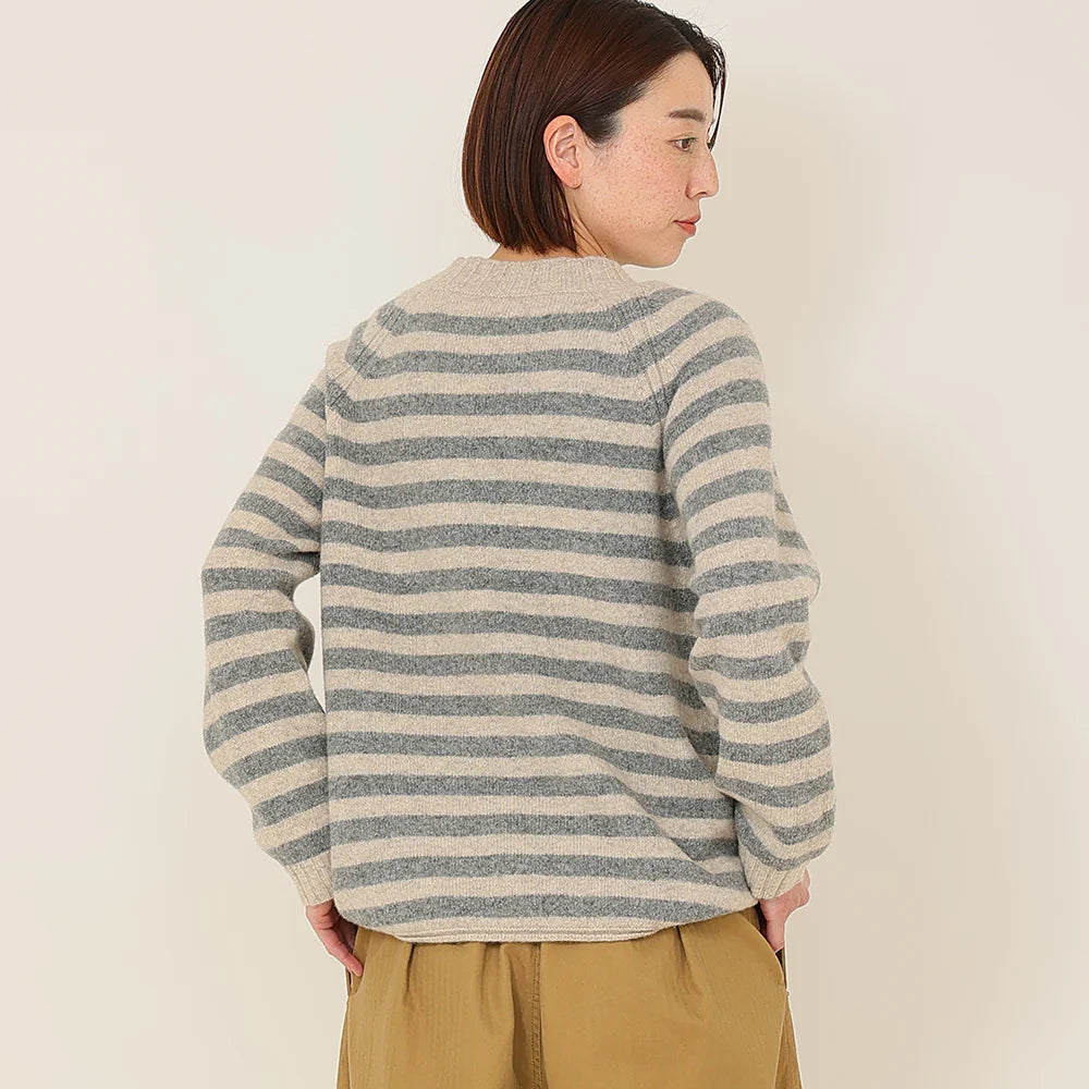 to touch｜TO22K-05 ソフトウールボーダープルオーバー