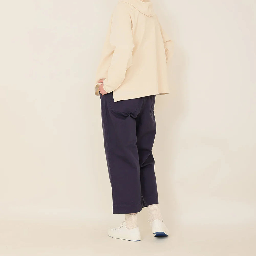 to touch｜TO24P-07   コットンへリンボン ツイル9分丈