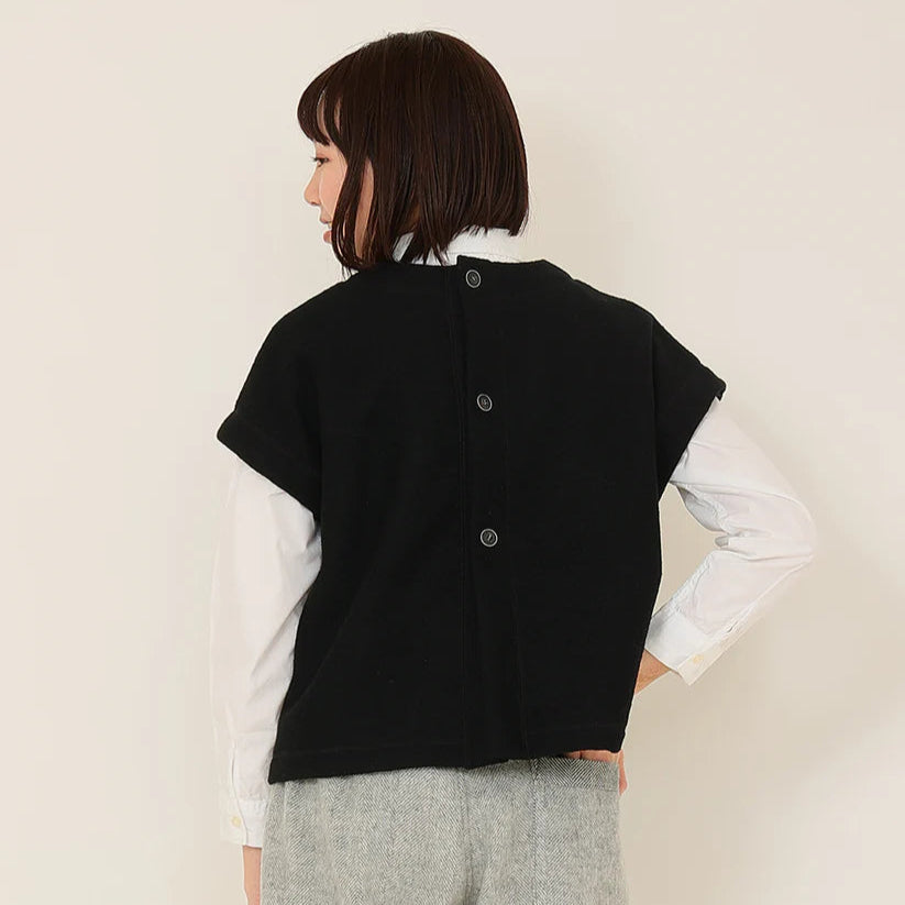 to touch｜TO24V-01　強縮ウールフレンチベスト