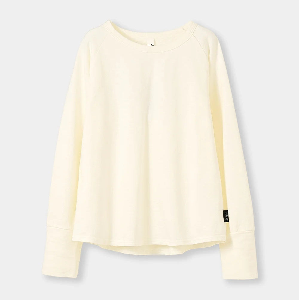 to touch｜TO25C-11　ヴィンテージスラブミニ裏毛ラグランTシャツ
