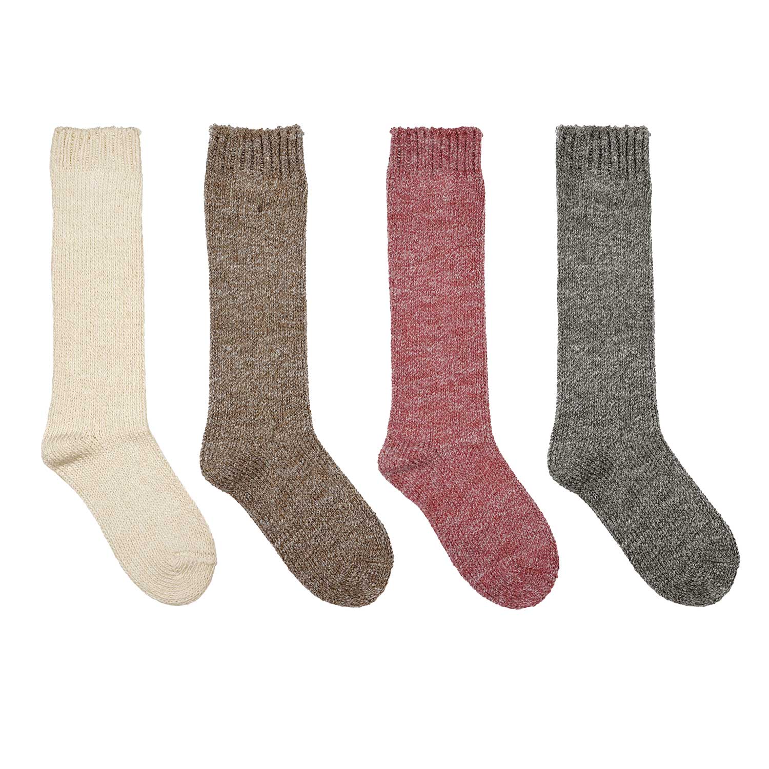 9-6001｜オーガニックコットン ローゲージハイソックス